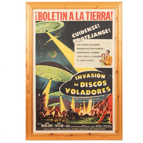EARTH VS. THE FLYING SAUCERS, 1956 SPANISH VERSION