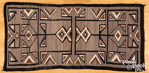 Navajo Indian Two Grey Hills rug