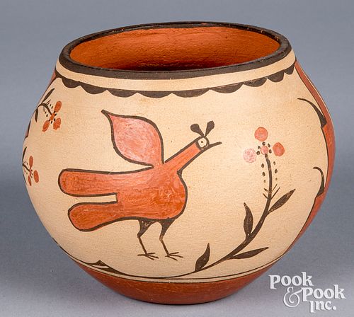 Petra Lucero Zia Pueblo Indian pottery olla