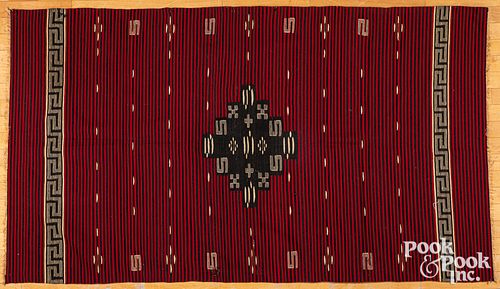 Large southwestern style Native American weaving