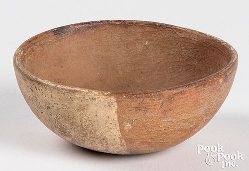 Pre-Columbian Indian pottery bowl