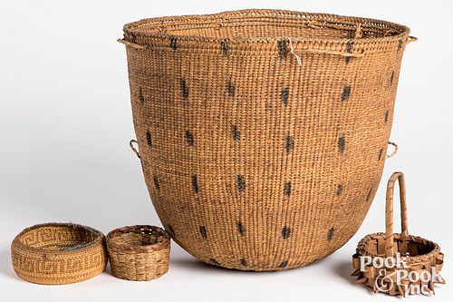 Shipibo tribal basket