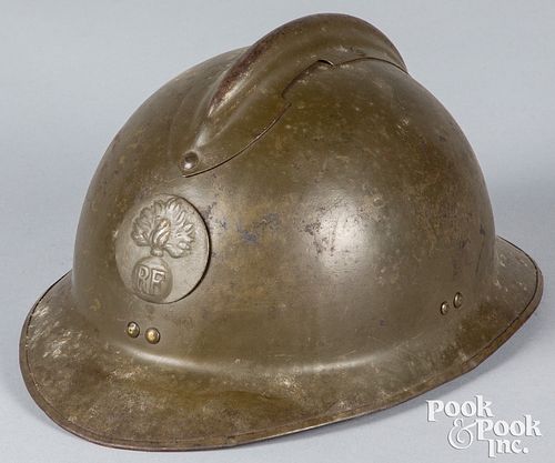 French WWI M15 Adrian helmet