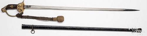 WWI Prussian P. O. & Co. Imperial sword & scabbard