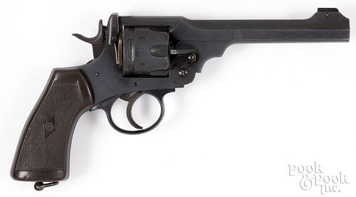 Webley Mark VI double action revolver