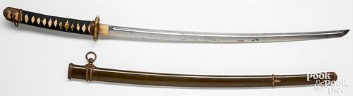 WWII Japanese officers type 98 Shin-Gunto sword