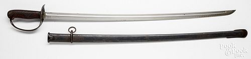 WWII Japanese cavalry NCO Shin Gunto sword