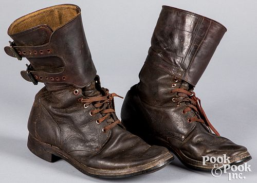 US WWII military boots
