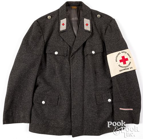 German WWII Service Red Cross jacket