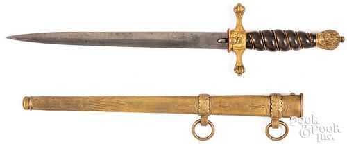 German Navy dagger and scabbard