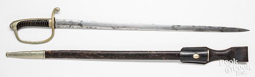 German sword and scabbard