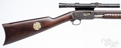 Remington model 12 slide action takedown rifle