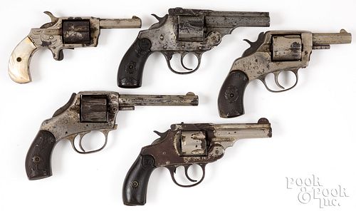 Five revolvers