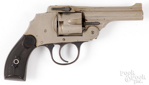 Hopkins & Allen nickel safety police revolver