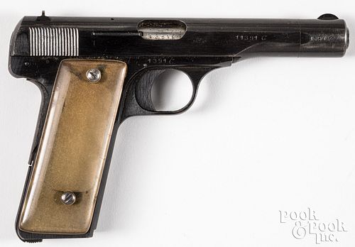 Brownings HN Herstal model 1922 semi-auto pistol
