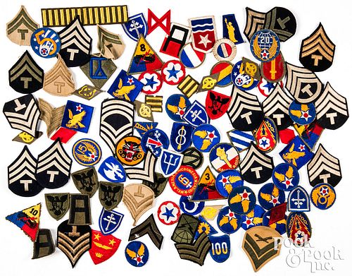 Group of US WWII patches