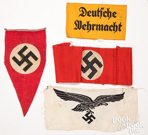 Four German WWII pieces