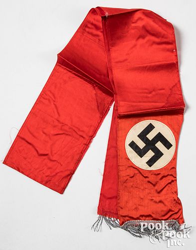 German WWII funeral sash