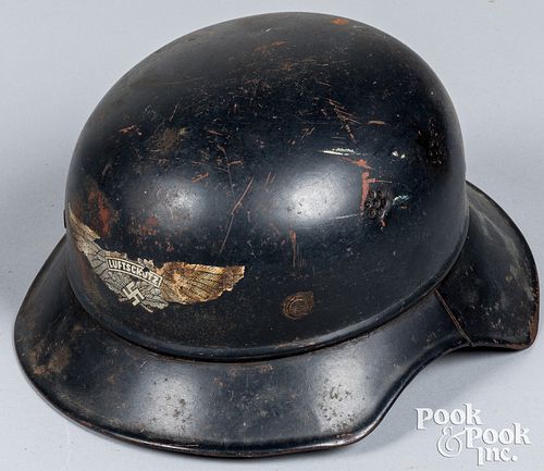 German WWII Luftschutz gladiator style helmet