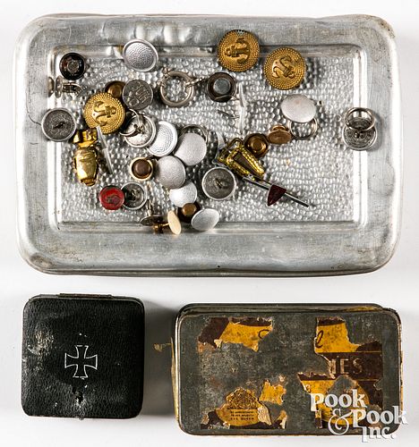 Group of German military items, to include a WWII
