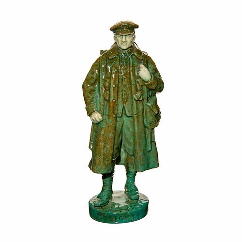 Royal Doulton Blighty World War I Military Figure in Titanian Glaze