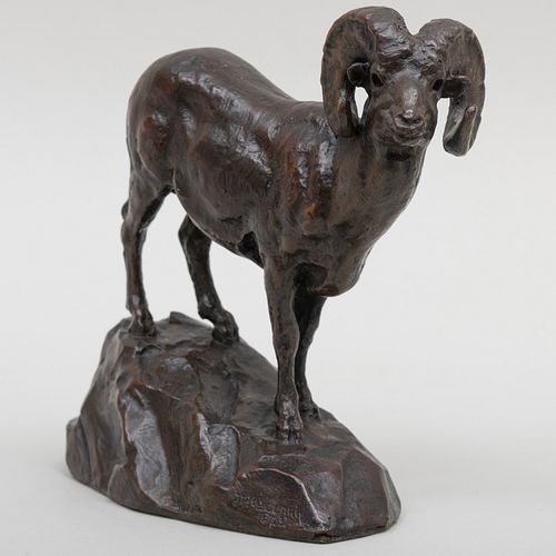 James Lippitt Clark (1883-1957): Big Horn Ram