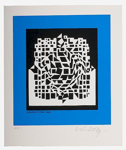 Victor Vasarely (Hungarian-French, 1906-1997) 