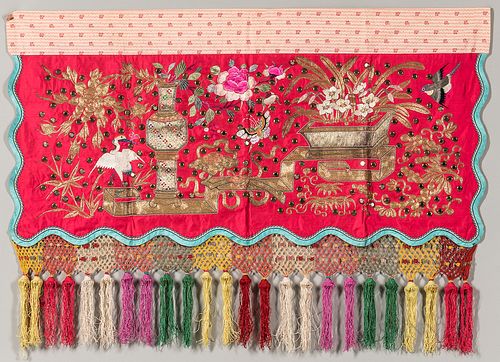 Embroidered Decorative Hanging