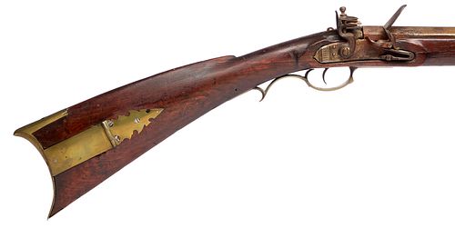 Lehigh County, PA full stock flintlock rifle