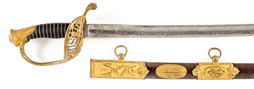 Horstmann & Son pre-Civil War presentation sword