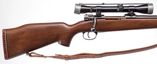 Sporterized Mauser K-98 bolt action rifle