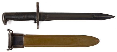 M1 Garand bayonet and scabbard