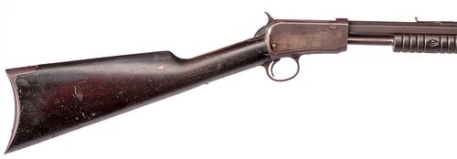Winchester model 1890 slide action take down rifle