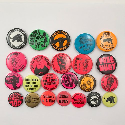 Group 94 1960s-70s Black Panther Party Others Buttons
