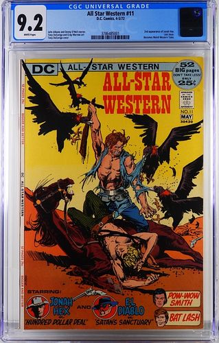 DC Comics All Star Western #11 CGC 9.2