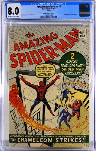 Marvel Comics Amazing Spider-Man #1 GRR CGC 8.0