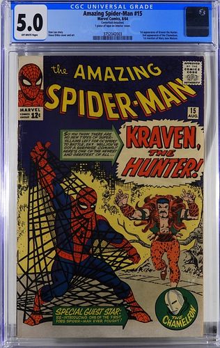 Marvel Comics Amazing Spider-Man #15 CGC 5.0