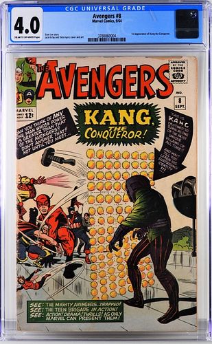 Marvel Comics Avengers #8 CGC 4.0