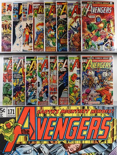 58PC Marvel Comics Avengers #13-#238 & KS #2
