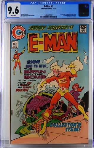 Charlton Comics E-Man #1 CGC 9.6