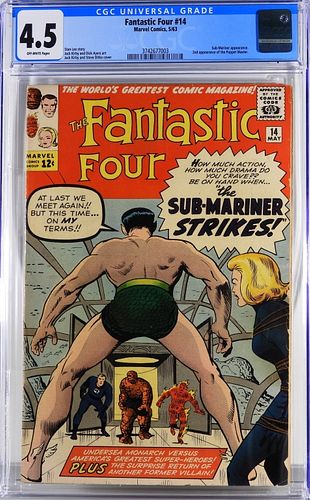Marvel Comics Fantastic Four #14 CGC 4.5