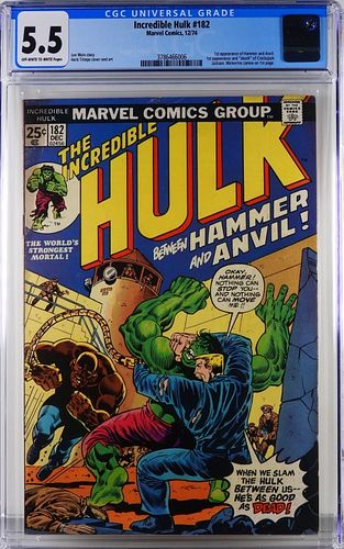 Marvel Comics Incredible Hulk #182 CGC 5.5