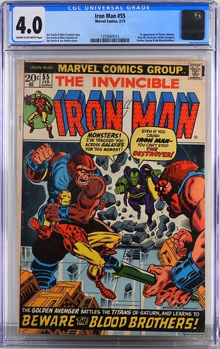 Marvel Comics Iron Man #55 CGC 4.0