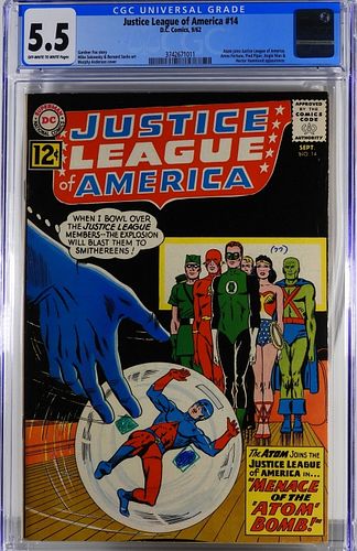 DC Comics Justice League of America #14 CGC 5.5