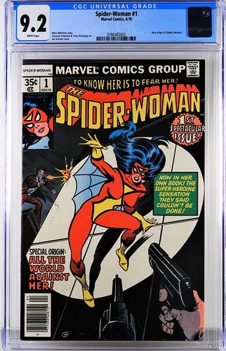Marvel Comics Spider-Woman #1 CGC 9.2