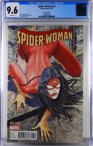 Marvel Comics Spider-Woman #1 Manara Var. CGC 9.6