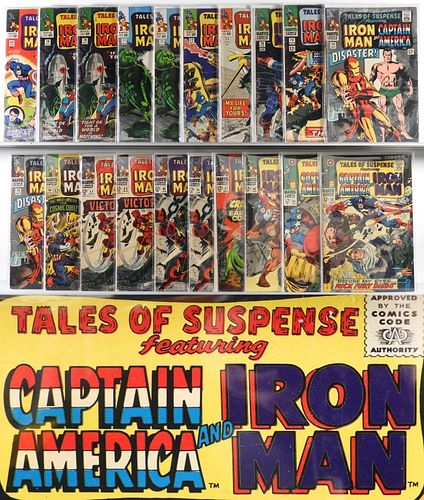 20PC Marvel Comics Tales of Suspense #68-#92