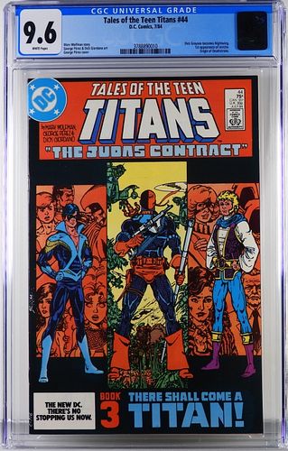 DC Comics Tales of the Teen Titans #44 CGC 9.6