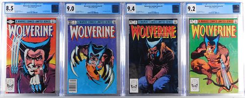 Marvel Comics Wolverine Limited Series #1-#4 CGC