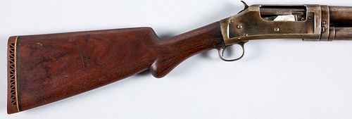 Winchester model 1897 pump action shotgun